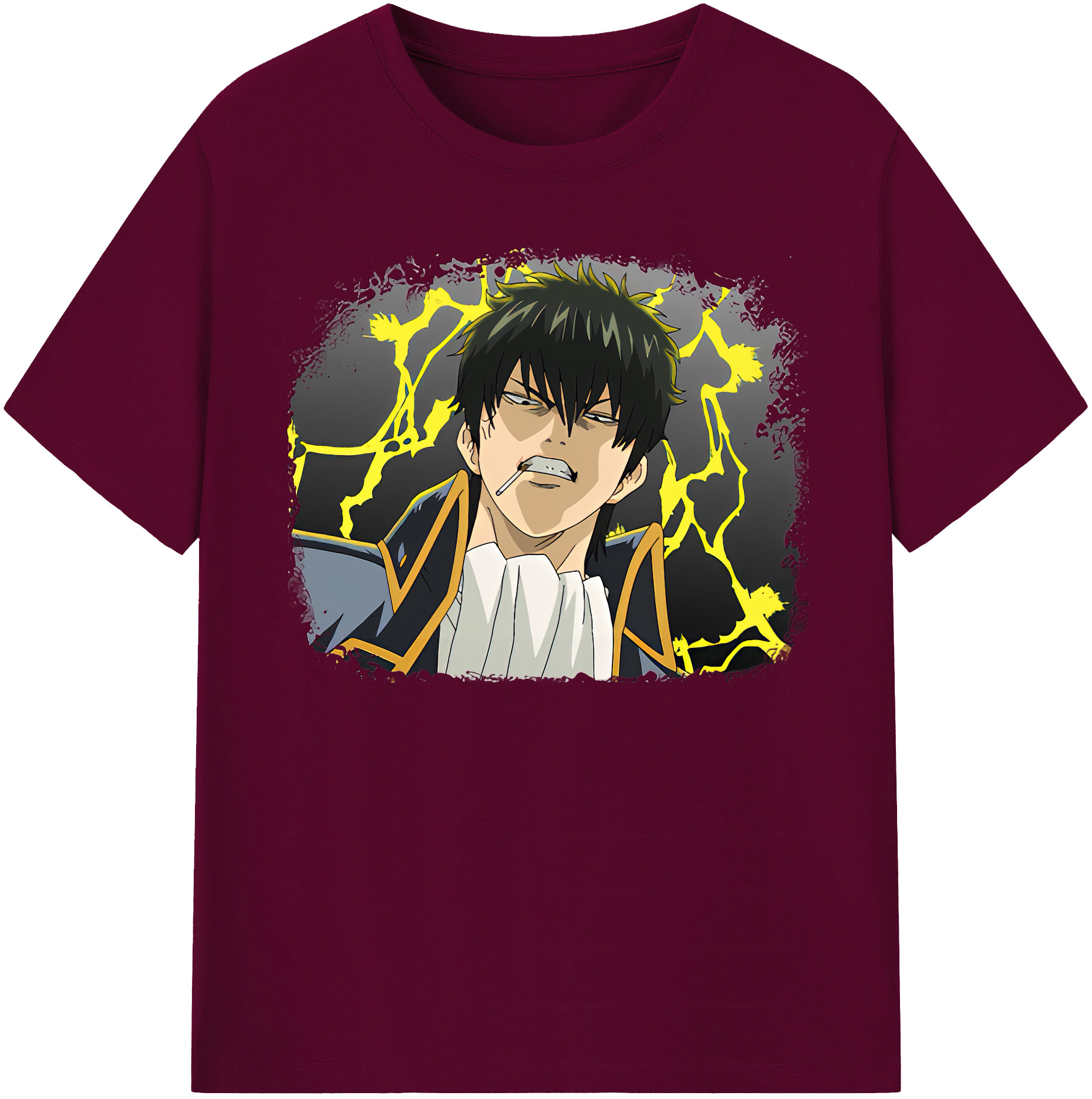 （画像用） ぎんたま 坂田銀時（さかたぎんとき） 神楽 志村新八（しむら しんぱち） GINTAMA Sakata Gintoki Kagura Shimura Shinpachi レディースカジュアルプリントTシャツ（綿100％）